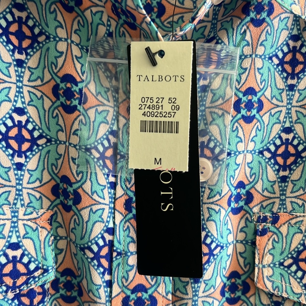 Talbots blouse NWT - Picture 3 of 6